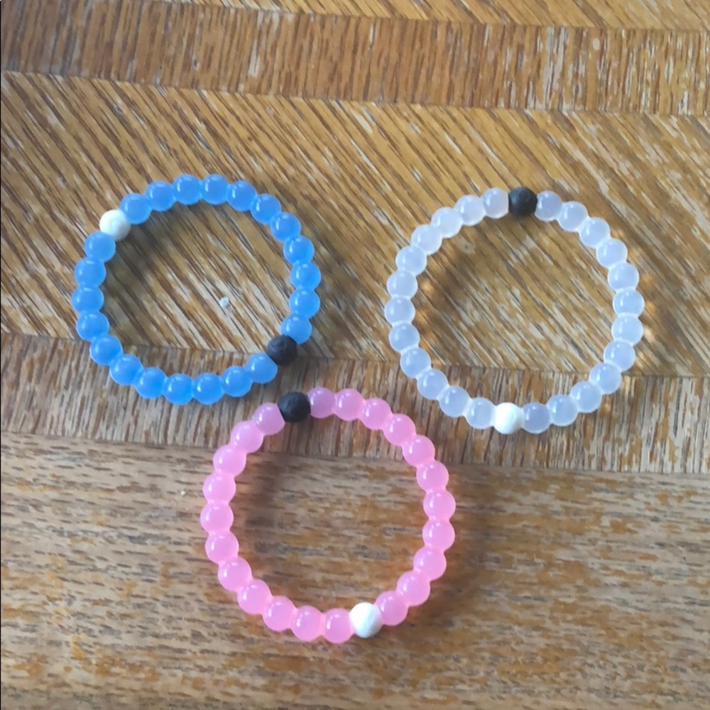 Set of three lokai bracelets